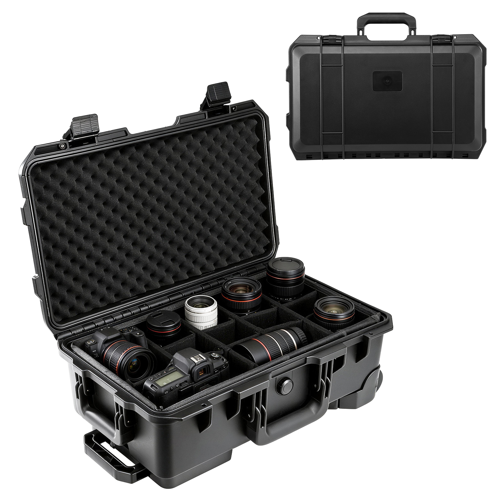 Drone Camera Professional - Professional Large Hard Rolling Camera Case,