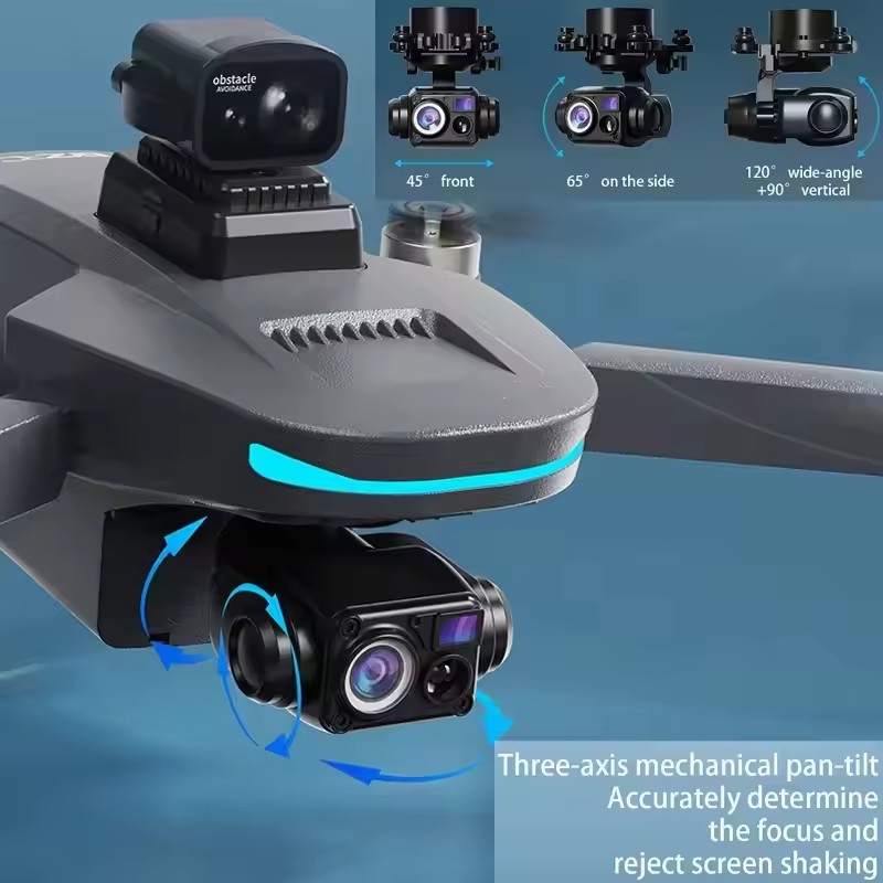 3 Axis Gimbal Brushless GPS Re - مراجعة Drone Camera With Gimbal وسعره