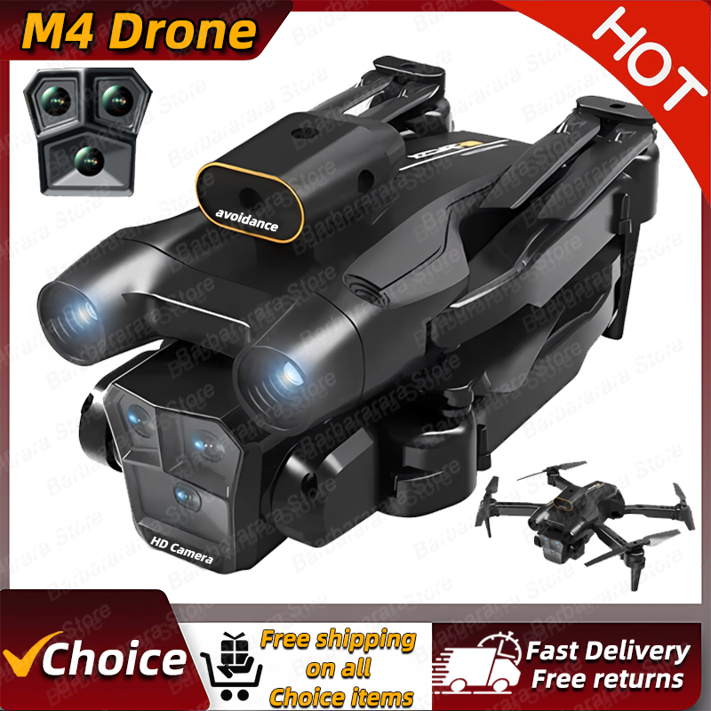 New M4 Drone 4K Professinal 5G - مراجعة Drone Camera Wide Angle وسعره