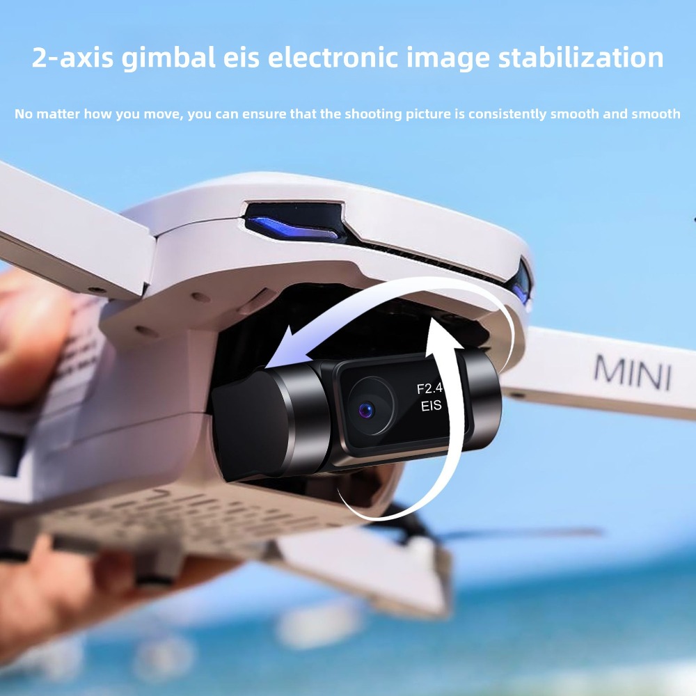 Global MiniX Drone! 4K UHD & a - مراجعة Drone Camera With Gimbal وسعره
