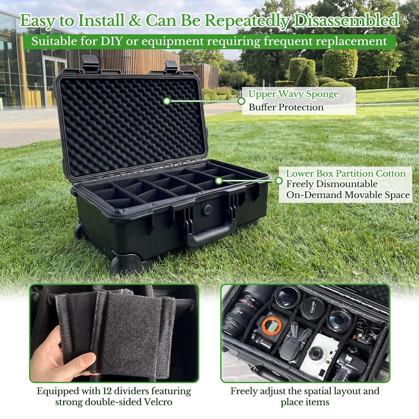 Professional Large Hard Rollin - مراجعة Drone Camera Professional وسعره