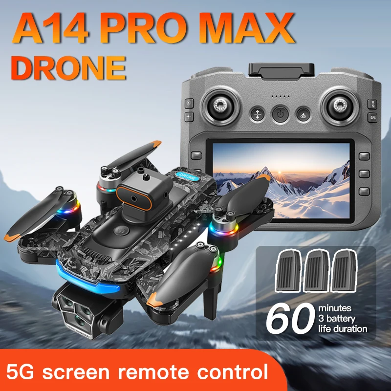 A14 ProMax Drone professional  - مراجعة Drone Camera Thermal وسعره