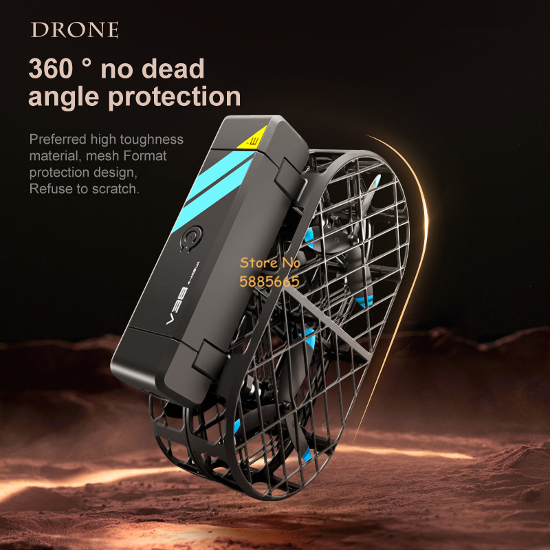8K HD Camera 360° Protection O - مراجعة Drone Camera 4K وسعره