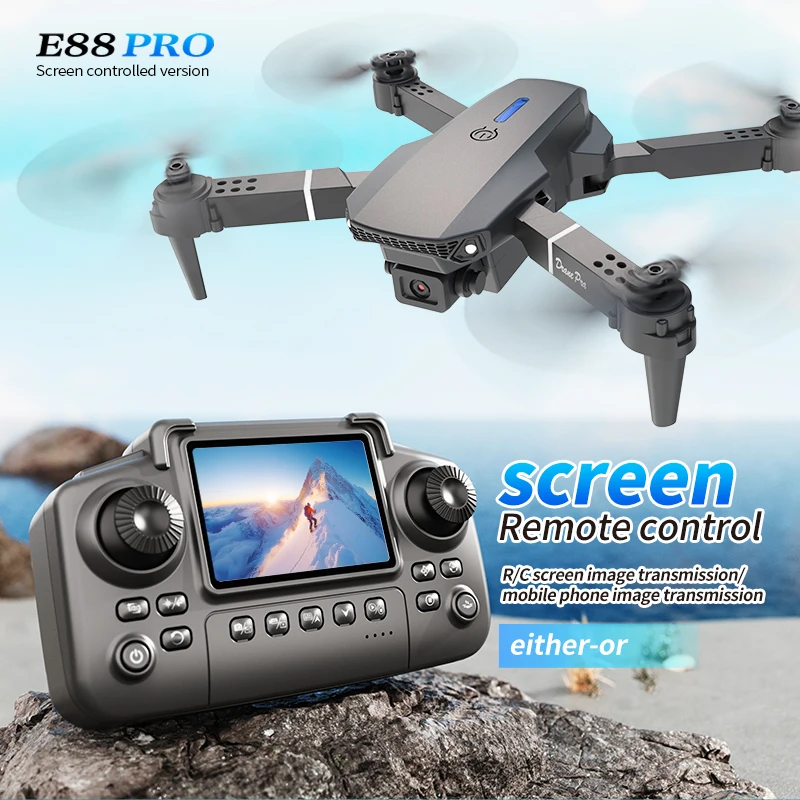 Professional E88 PRO Drone wit - مراجعة Drone Camera Professional وسعره