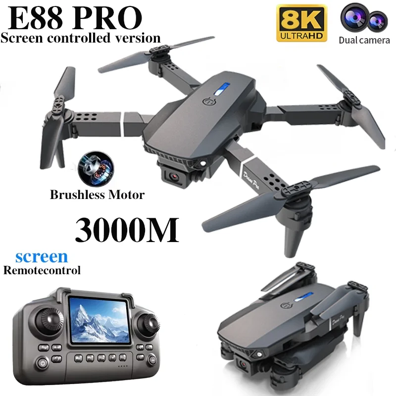Professional E88 PRO Drone wit - مراجعة Drone Camera Professional وسعره
