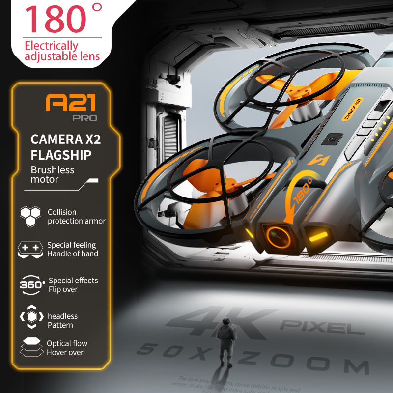 New A21 Drone 8K Professional  - مراجعة Drone Camera Lens وسعره