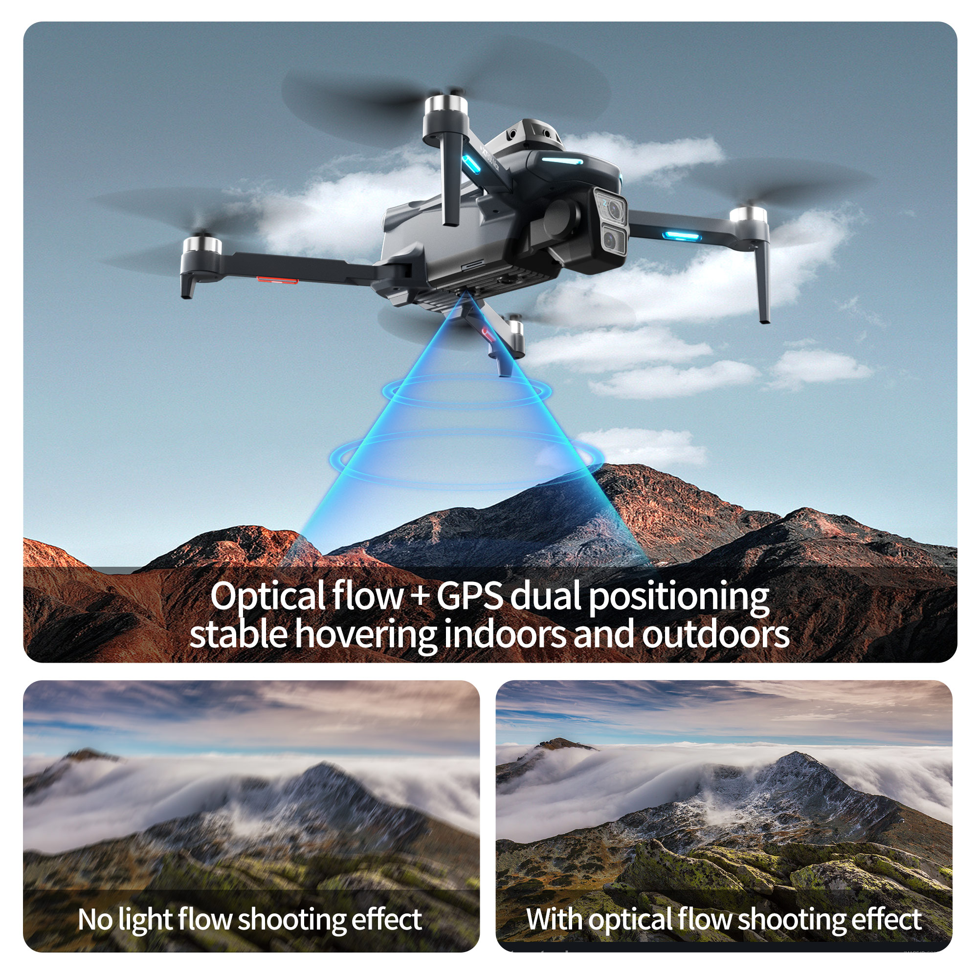 XT606 MAX 3 battery Drone 4k 8 - مراجعة Drone Camera Thermal وسعره