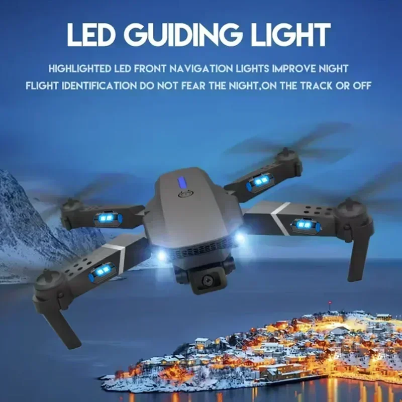 E88 Pro WIFI FPV Drone Wide An - مراجعة Drone Camera 4K وسعره