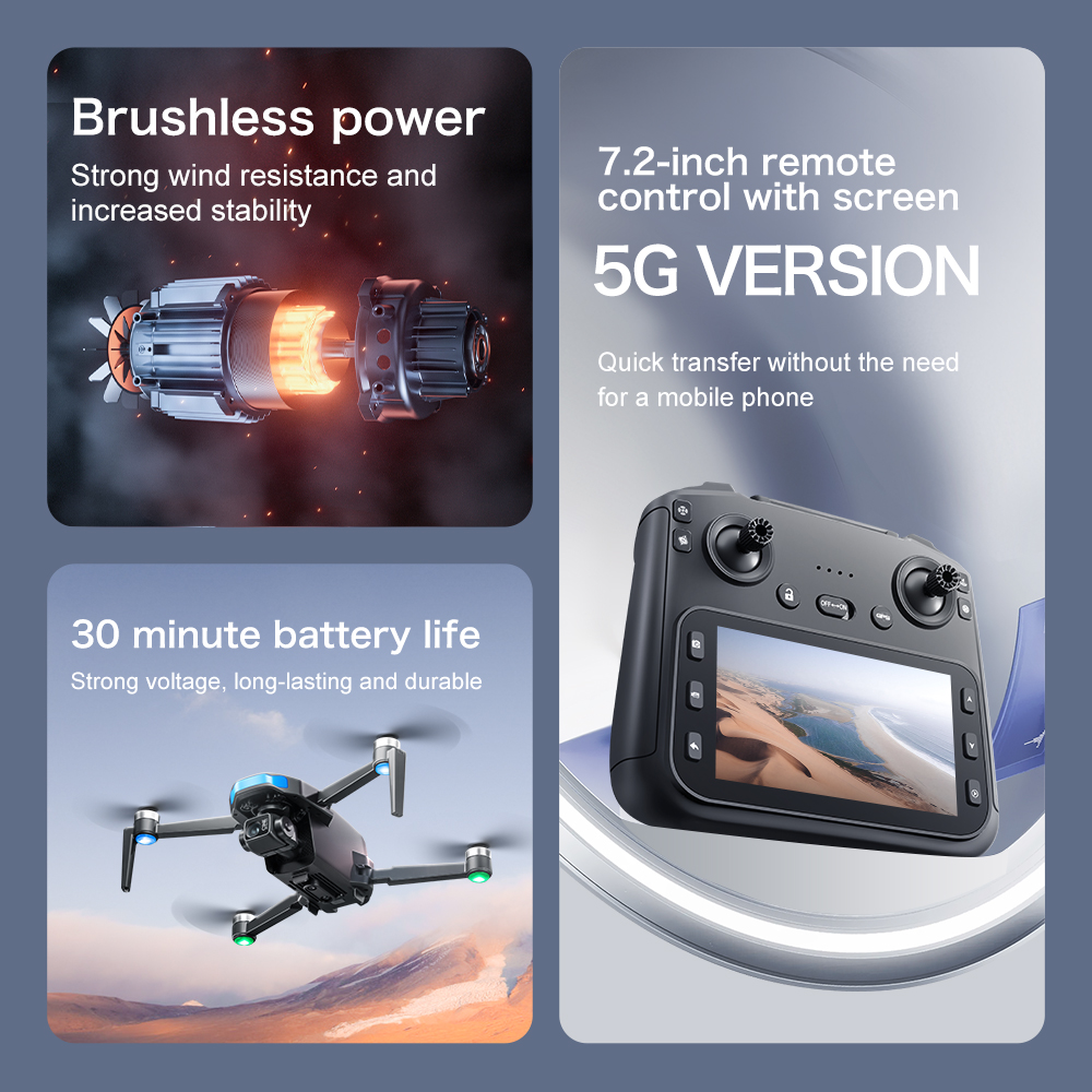 Lenovo GPS S-X1 Drone Three-ax - مراجعة Drone Camera Thermal وسعره