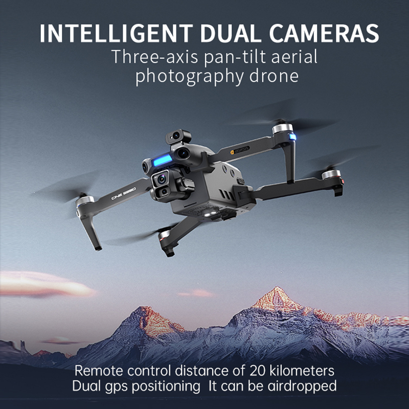 2026 New 8K Dual Camera Drone  - مراجعة Drone Camera With Gimbal وسعره