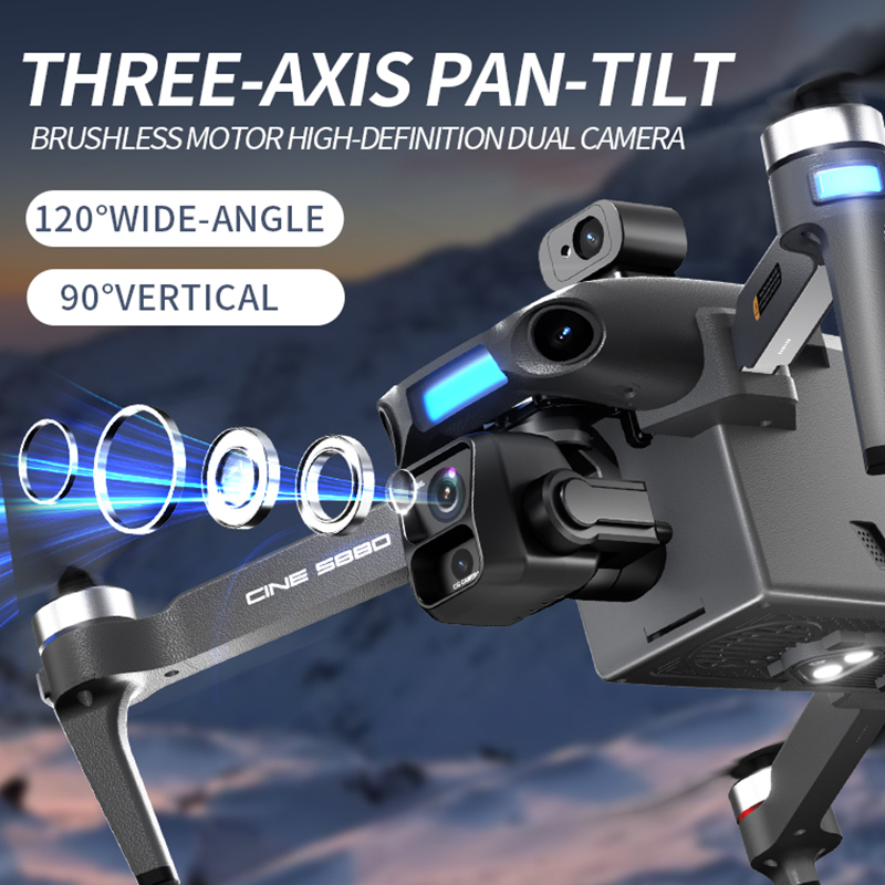 2026 New 8K Dual Camera Drone  - مراجعة Drone Camera With Gimbal وسعره