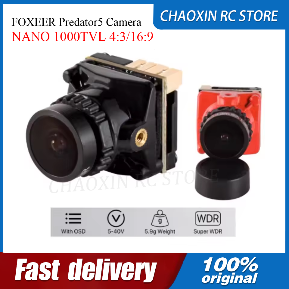 FOXEER Predator5 Camera NANO 1 - مراجعة Drone Camera Lens وسعره
