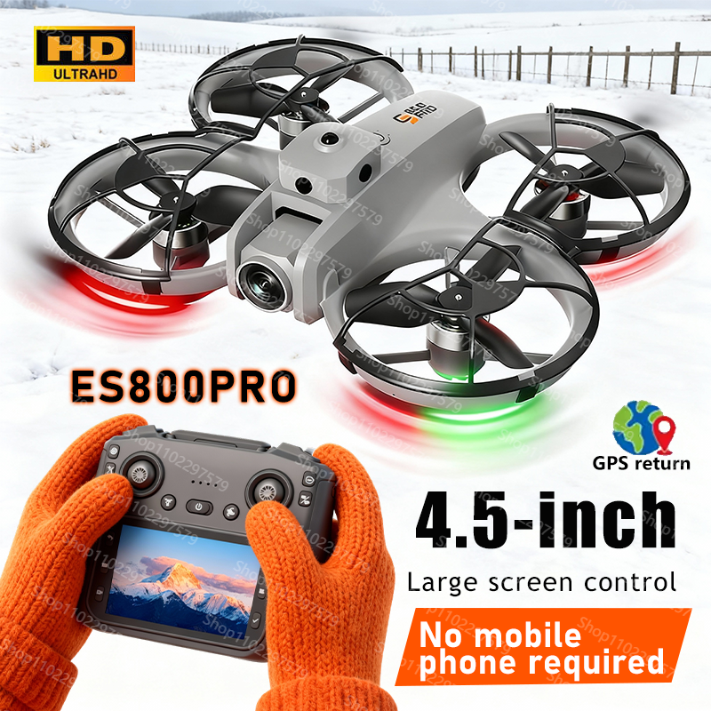 New ES800PRO Drone 4K HD Aeria - مراجعة Drone Camera Vlog وسعره