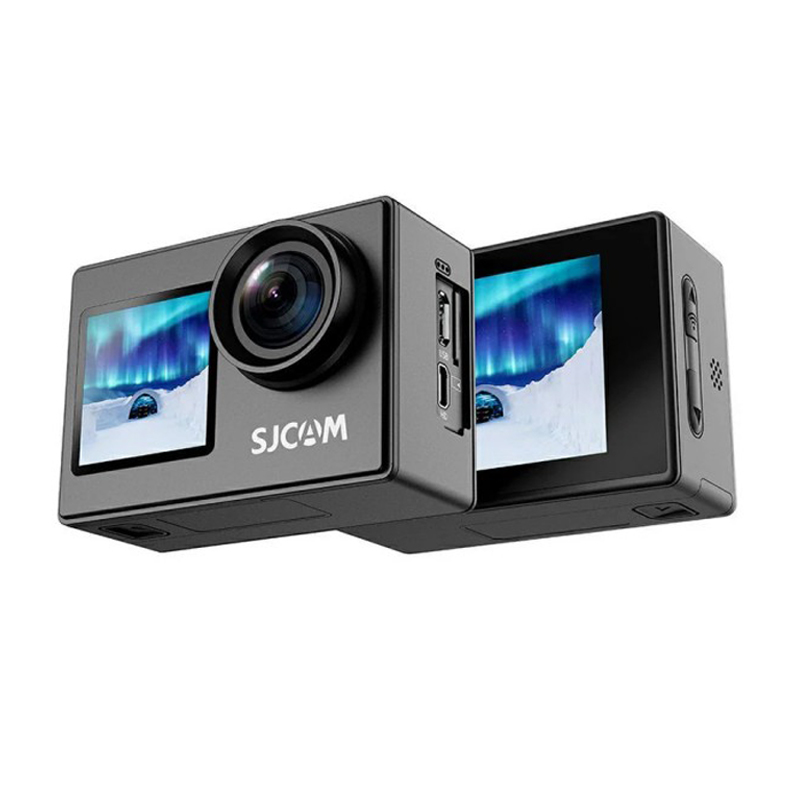 Dual Screen-SJ4000 SJCAM Helme - مراجعة Drone Camera Action وسعره
