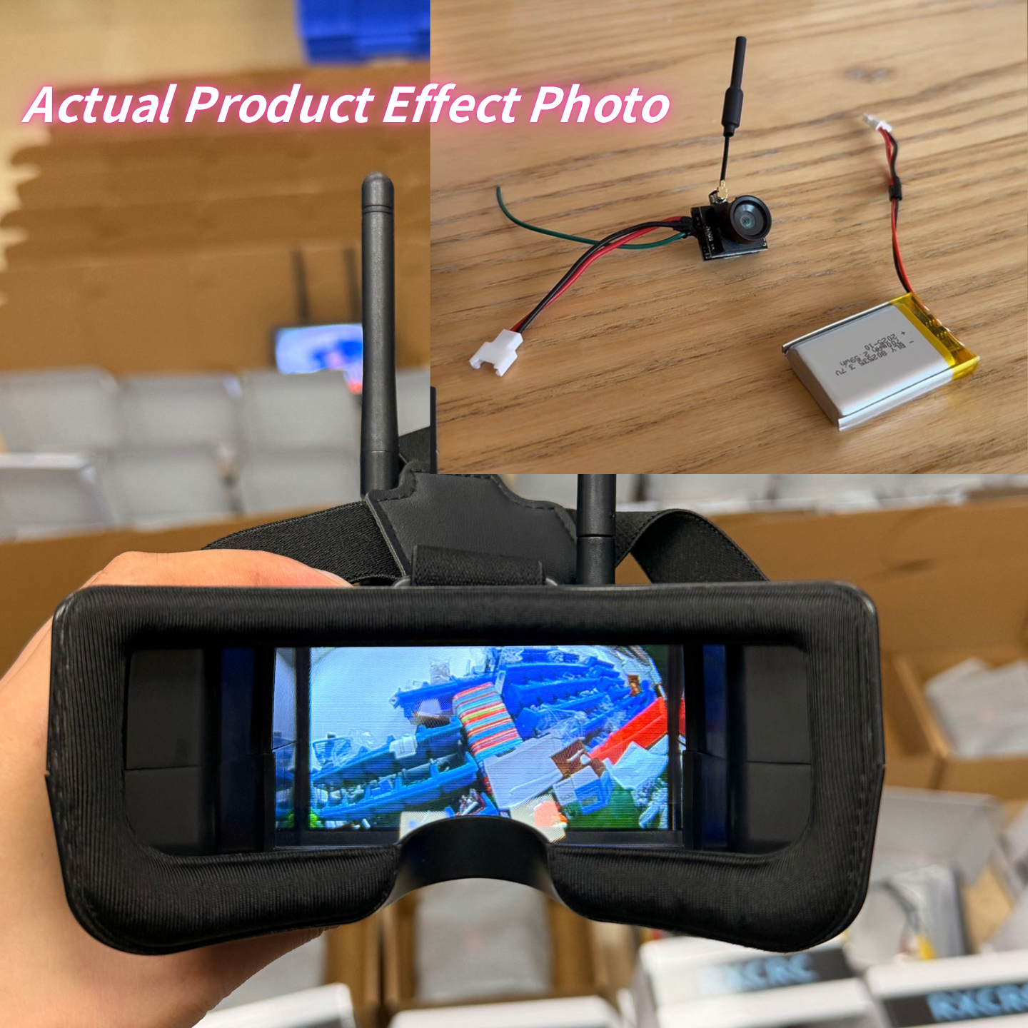 Slonwake 5.8G 48CH 200mW FPV D - مراجعة Drone Camera Wide Angle وسعره