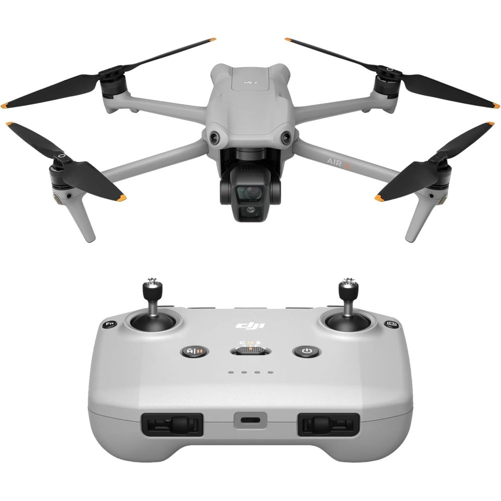 Air 3 (RC-N2), Drone with Medi - مراجعة Drone Camera Wide Angle وسعره