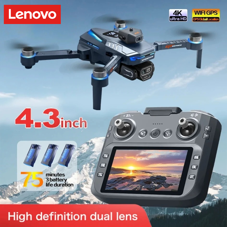 Lenovo GT8 drone 8K HD dual ca - مراجعة Drone Camera Thermal وسعره