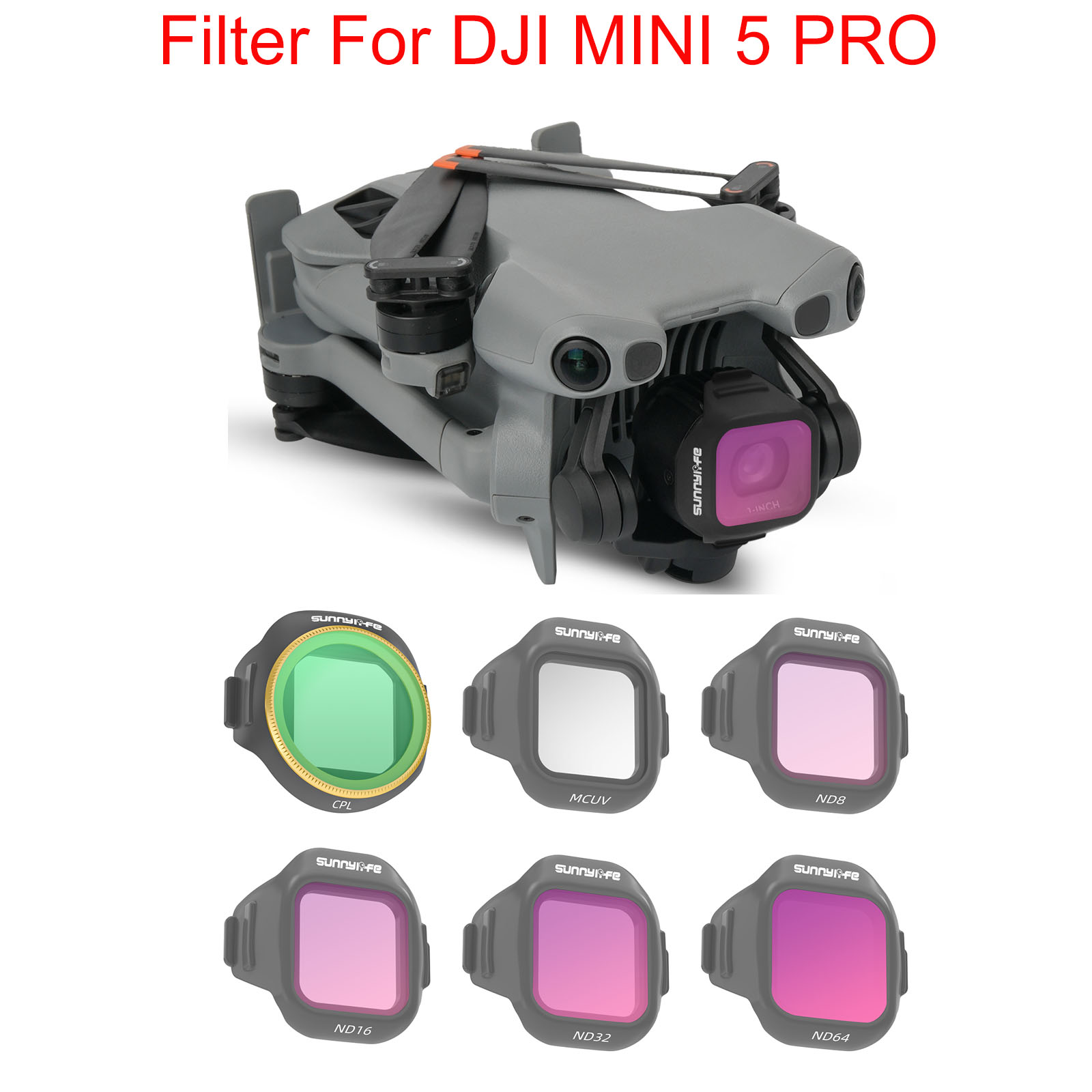 Drone Filter For DJI Mini 5 Pr - مراجعة Drone Camera Filter وسعره