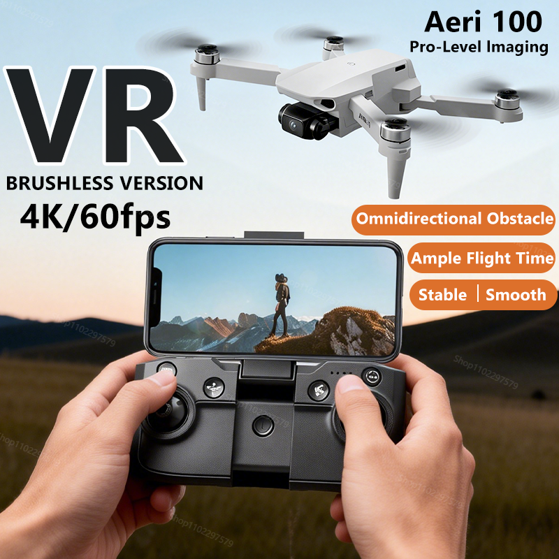 Mini Drone 4k Professional Aer - مراجعة Drone Camera With Gimbal وسعره