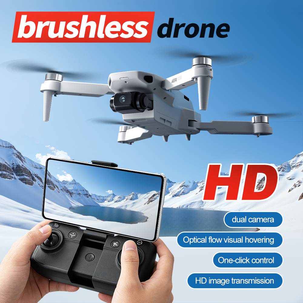 Mini Drone 4k Professional Aer - مراجعة Drone Camera With Gimbal وسعره