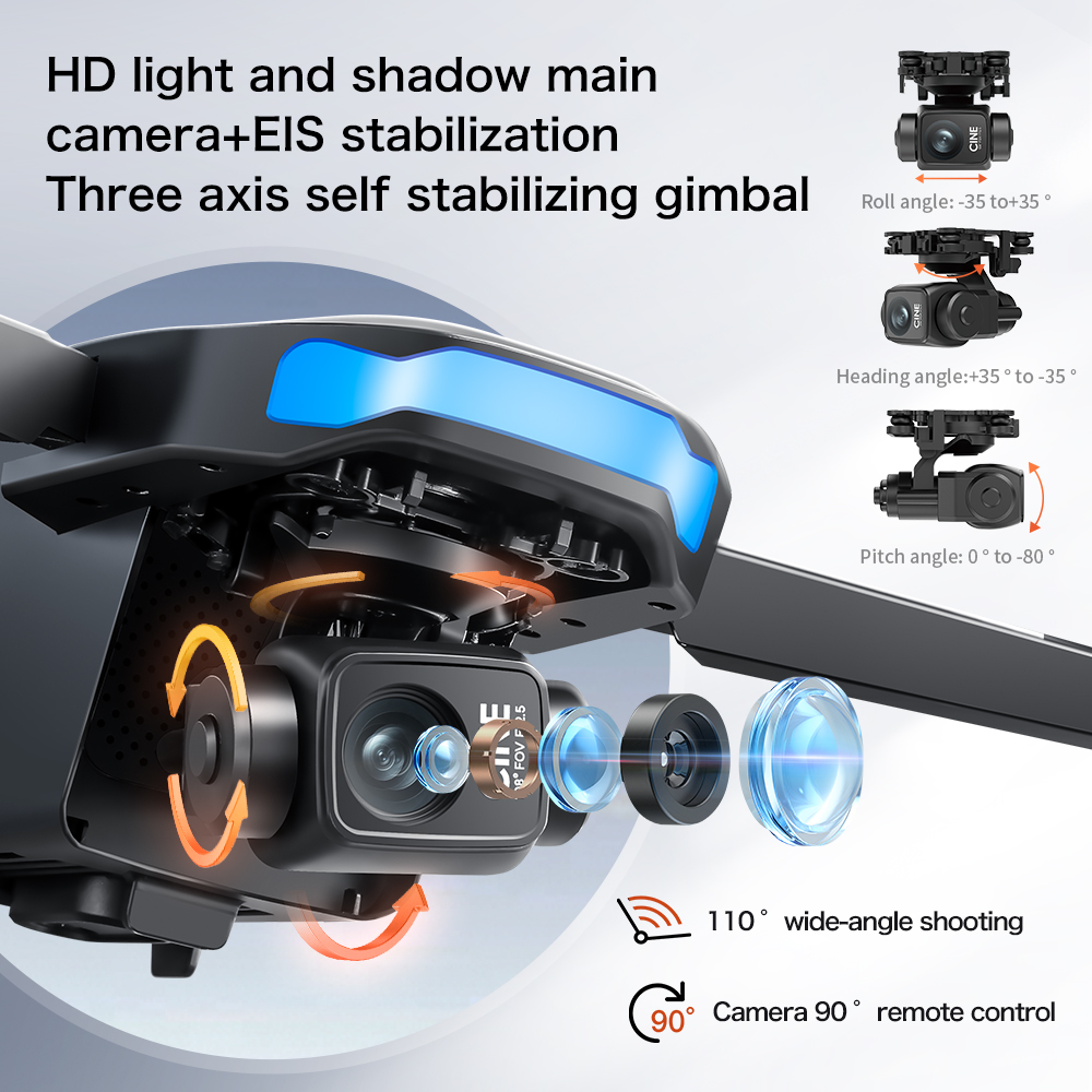 New S-X1 MAX Drone GPS 8K Prof - مراجعة Drone Camera With Gimbal وسعره