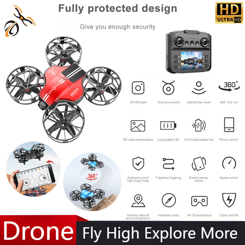 NEW Mini Drone 812PRO professi - مراجعة Drone Camera With Gimbal وسعره