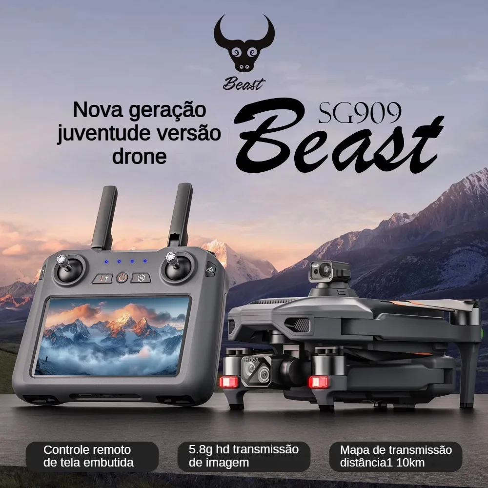 ZLL SG909 SG909MAX Professiona - مراجعة Drone Camera 4K وسعره