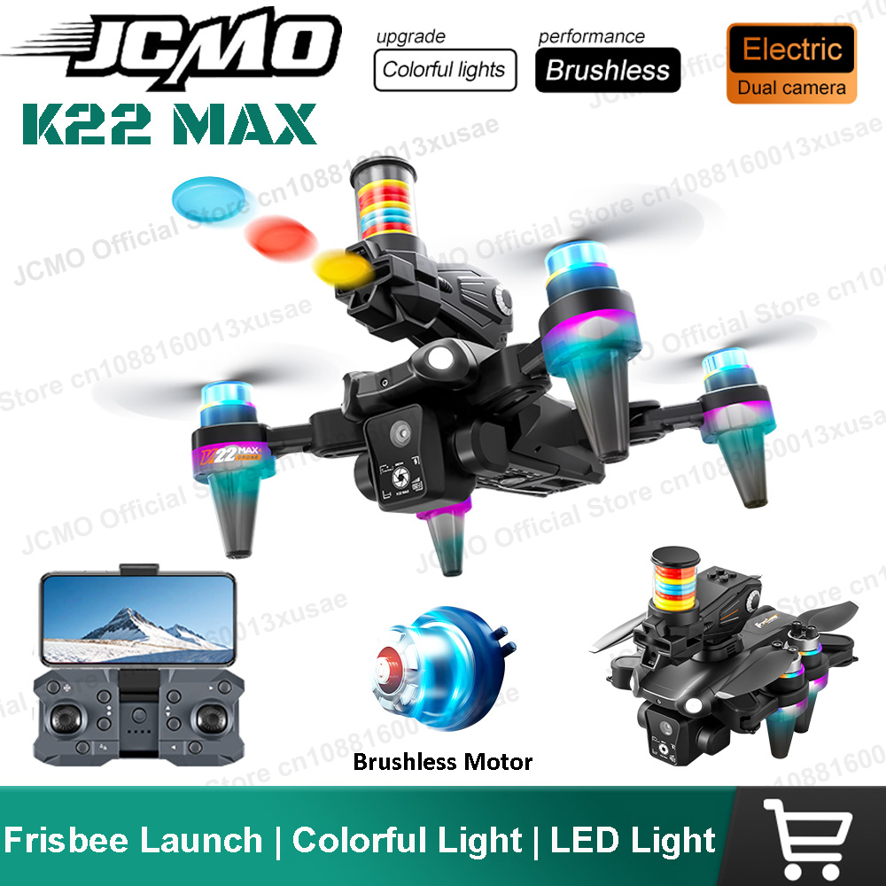 JCMO K22 MAX Frisbee Launch Dr - مراجعة Drone Camera Professional وسعره